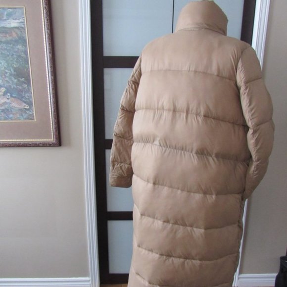 WOMEN'S PUFFER COAT. BEIGE. XL. NWT. - Picture 4 of 13